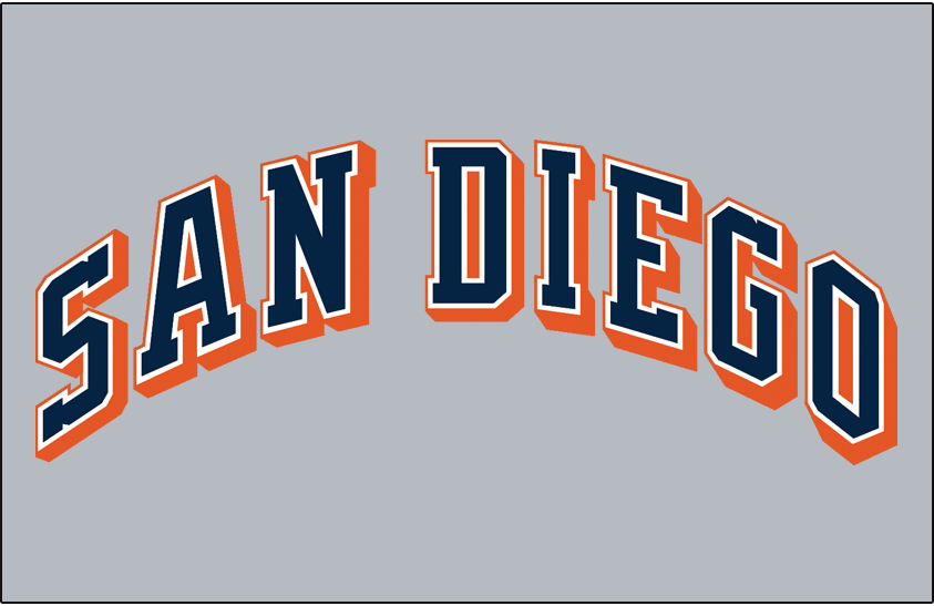 San Diego Padres 1991-2003 Jersey Logo t shirts DIY iron ons
